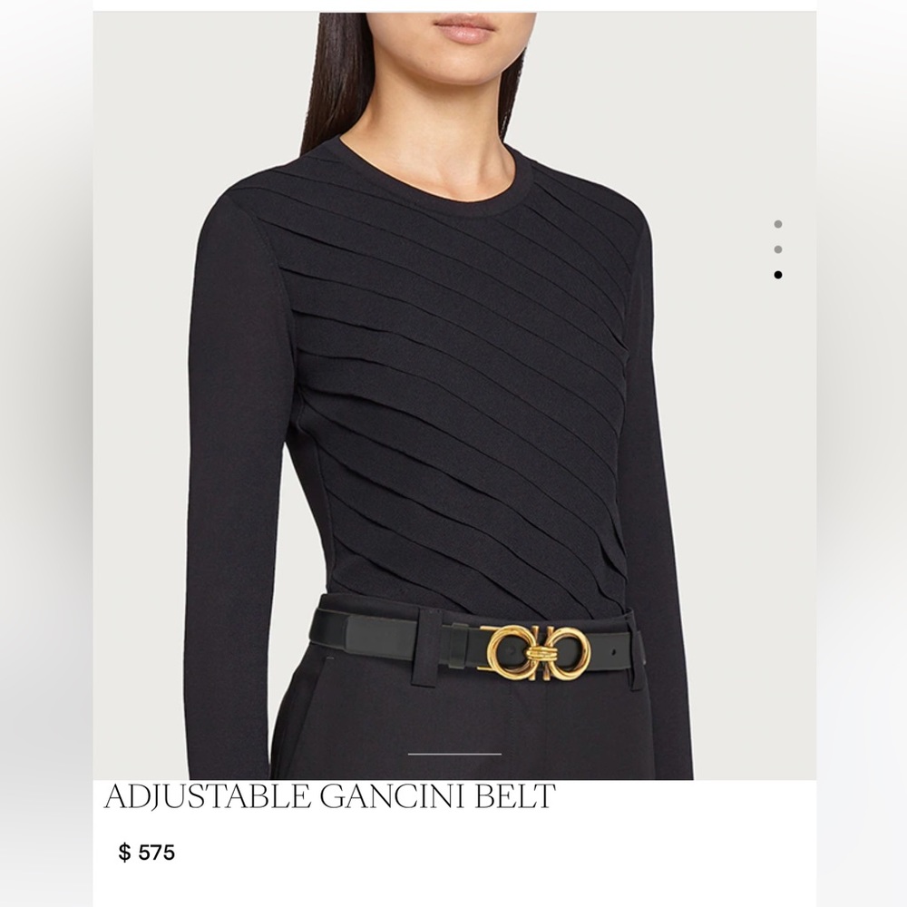 Brand new authentic Salvatore Ferragamo belt women’s size 85